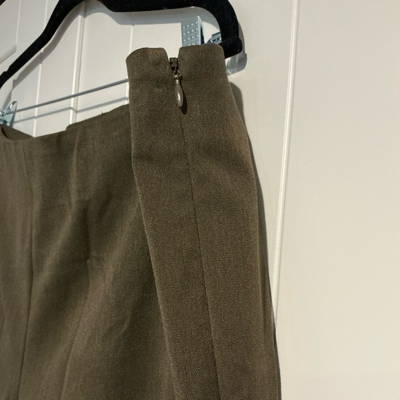 Talbots Olive Trousers - Picture 2 of 5